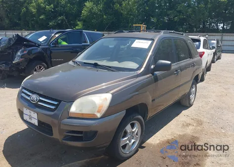 2008 Kia Sportage Lx z USA, uszkodzony, nr VIN KNDJF724X87505364